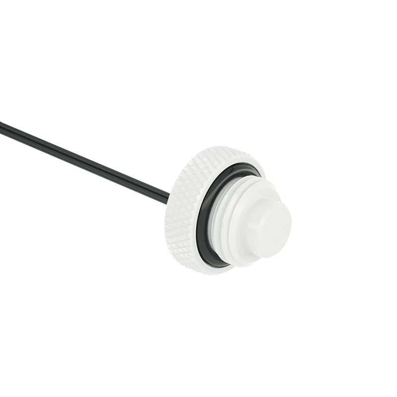 Barrow G1/4 "Temperatuur Sensor Fittingen Water Stop Afdichting Pluggen, Zwart, Zilver, Wit, goud, TCWD-V1