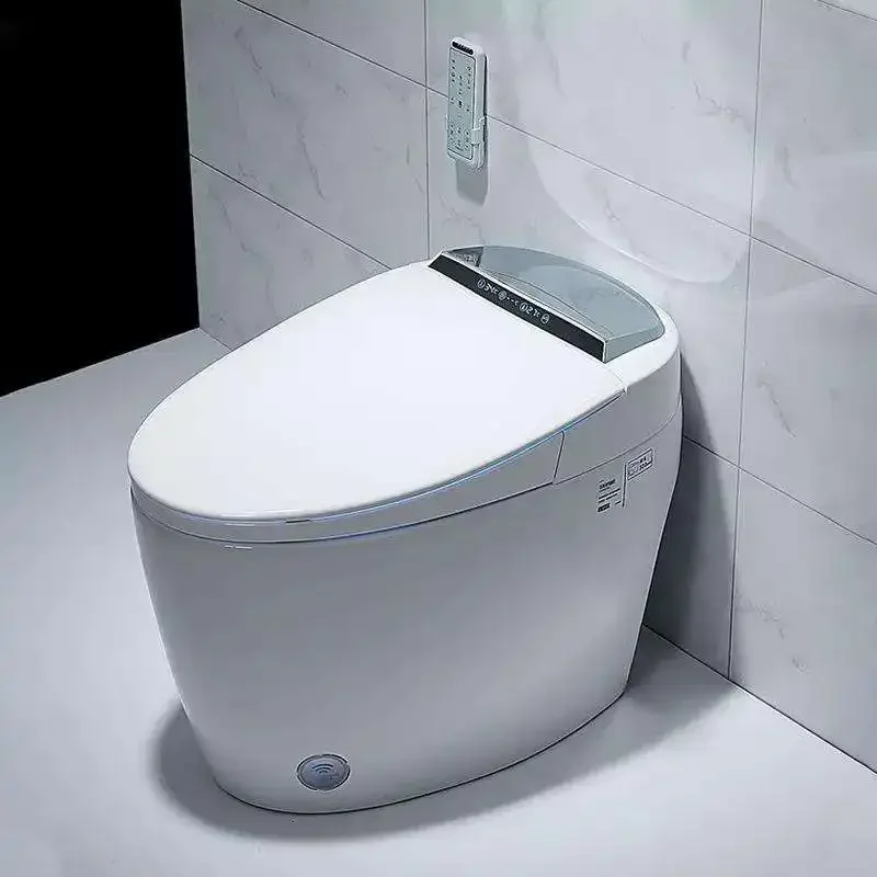 Concealed cistern tank auto open ceramic intelligent wc one piece toilet bowl electric closestool smart automatic toilet