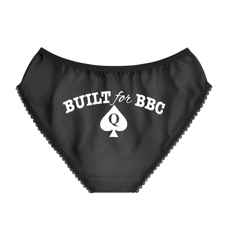 بأسمائها الحقيقية بنيت بي سي الدانتيل ملخصات للنساء لطيف الملابس الداخلية مضحك الملابس الداخلية الهذيان حفلة زوجة هدية سراويل شخصية الإناث