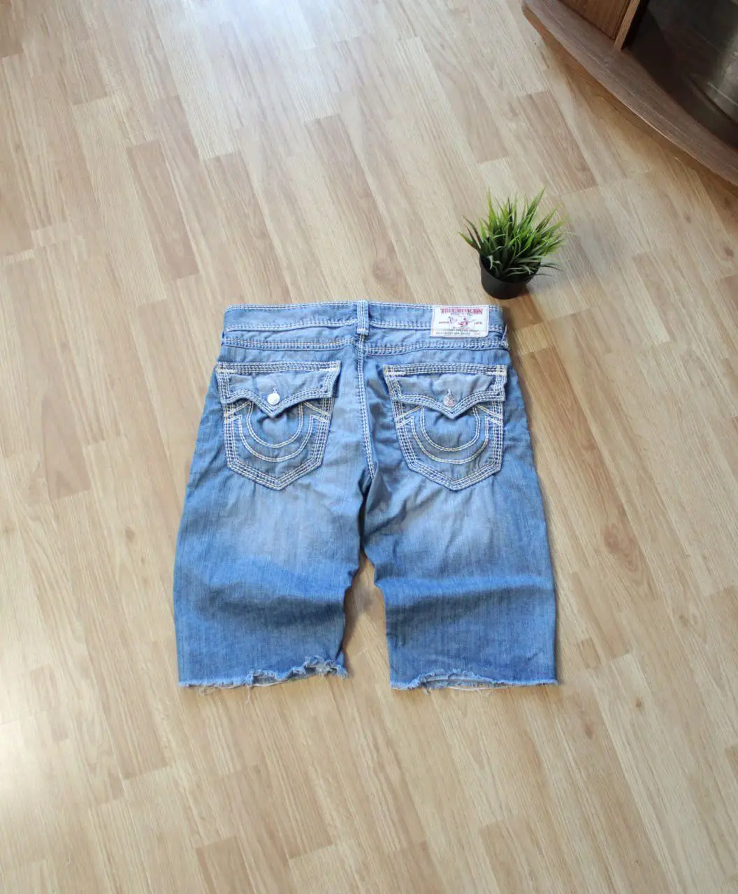

Vintage Brand Streetwear Embroidery Cargo Short Denim Pants Y2k Buddha Blue Shorts Baggy Jeans Harajuku Sweatpant Women Clothing