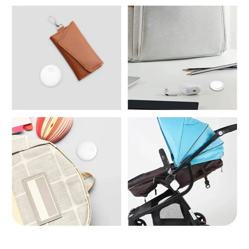 Smart Anti-Lost Tracker for Apple Find My, Waterproof GPS Location Tag for Keys Wallet Pets Elderly Child, Wireless Key Finder