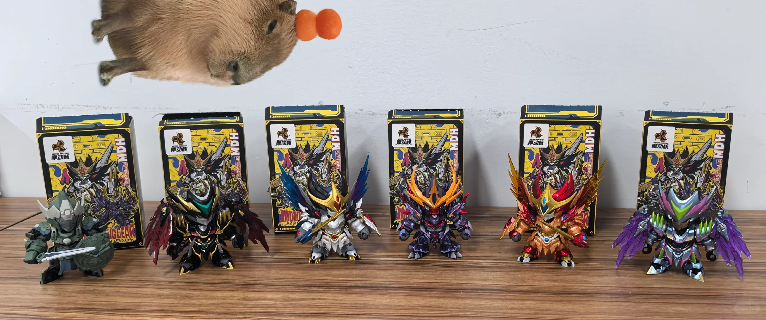 Original Motor Nuclear MNM Legend Of Star General Series Blind Box Vol.2 Assemble Mecha Robot Capsule Kits Ornament Toy Boy Gift view 6