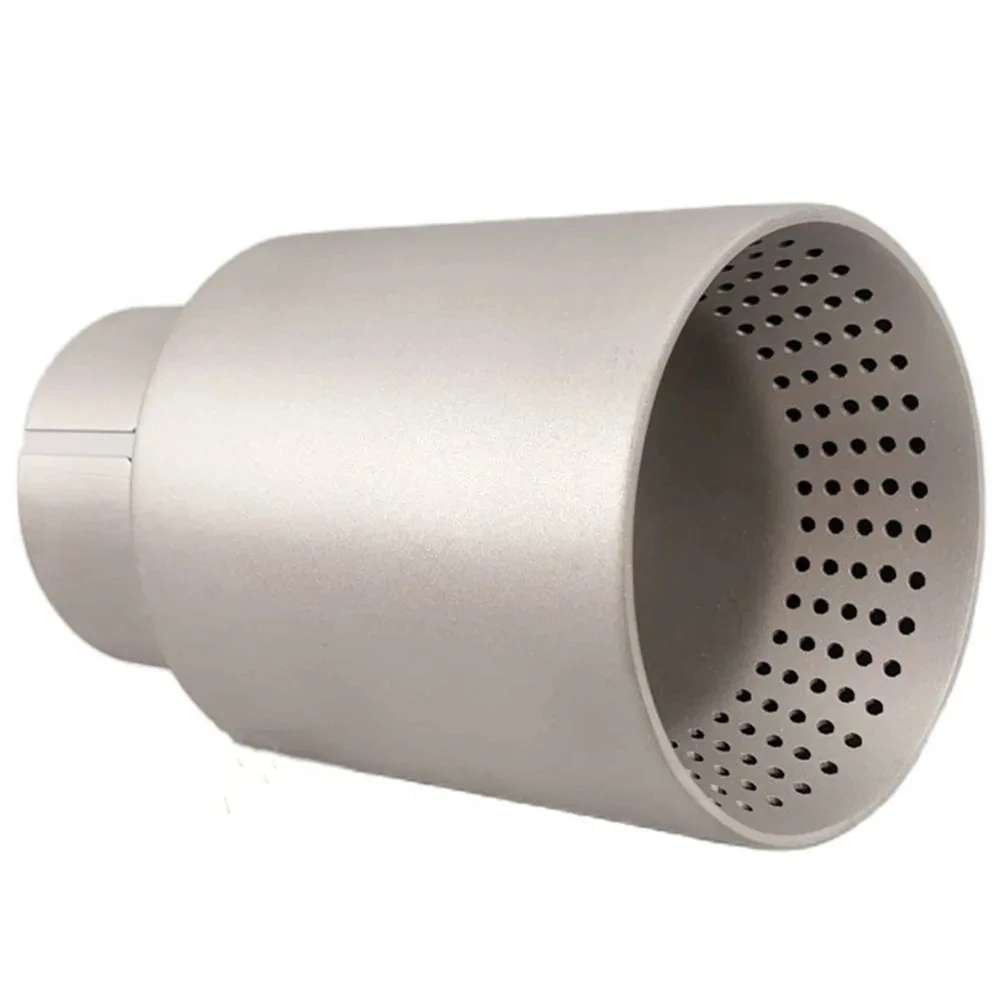 1 Pcs Matte Stainless Steel Car Muffler Tip Exhaust Tip System Pipe Universal Exhaust Tip For GTI MK7 Golf7 Nozzle