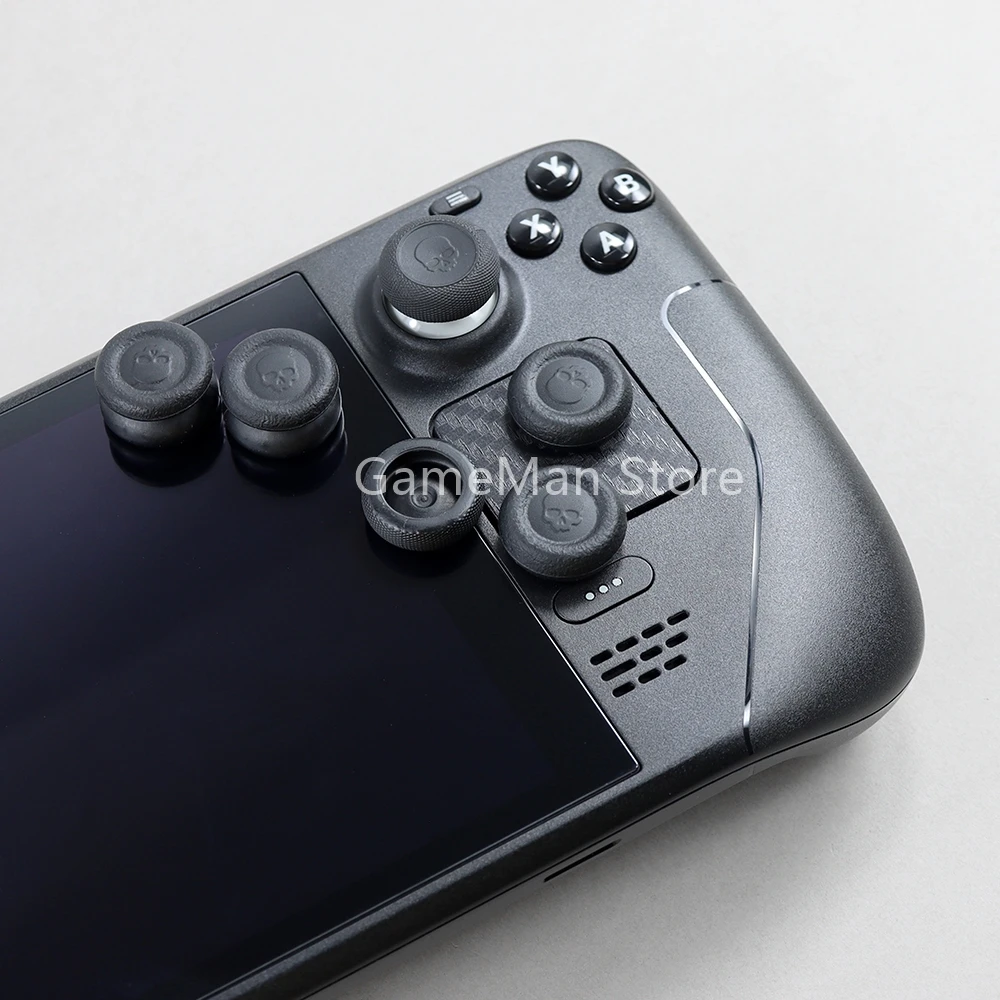 1set Für Steam Deck Spielkonsole 6 in 1 Nicht-Slip Analog Joystick Kappe Thumbstick Grip Abdeckung Zubehör