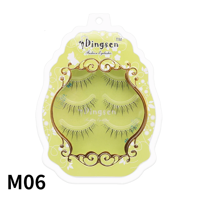DINGSEN 5 Paar Neue Manga-Wimpern Kosmetik Individuelle Natürliche Wimpern Cosplay Wimpernbüschel Make-up Koreanische Künstliche Wimpern – Detail 21