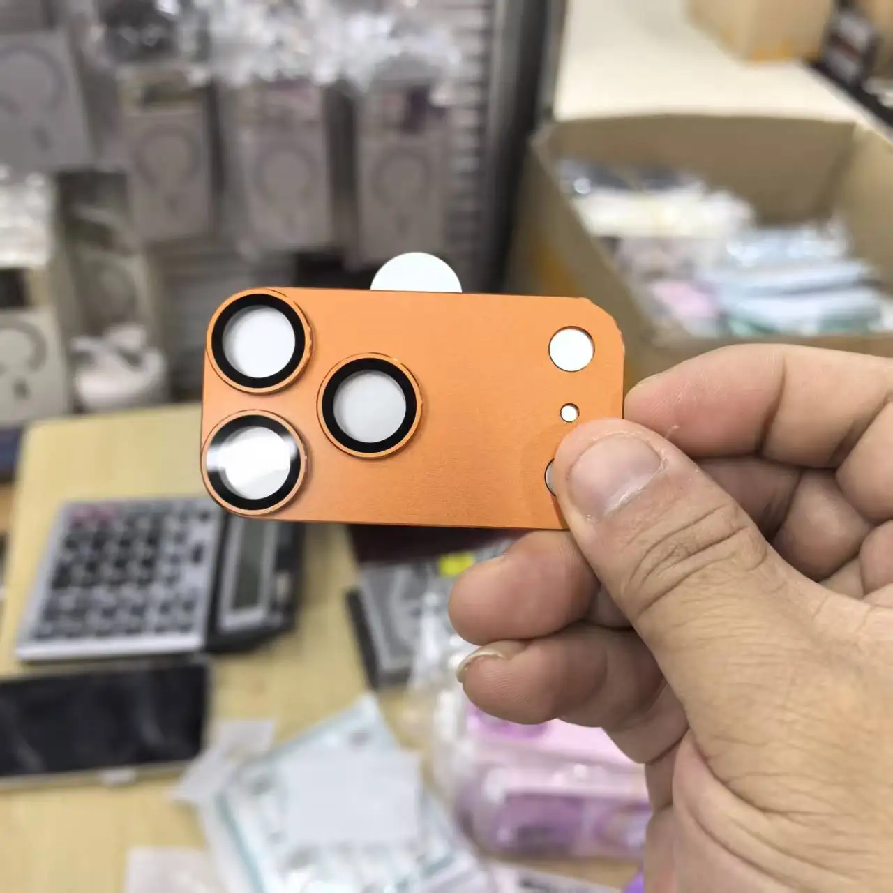 

HD Armor Camera Lens Protector for IPhone 17 Pro 17 Pro Max 16 15 14 Pro Max Aluminum Metal Ring Lens Tempered Glass Film Case