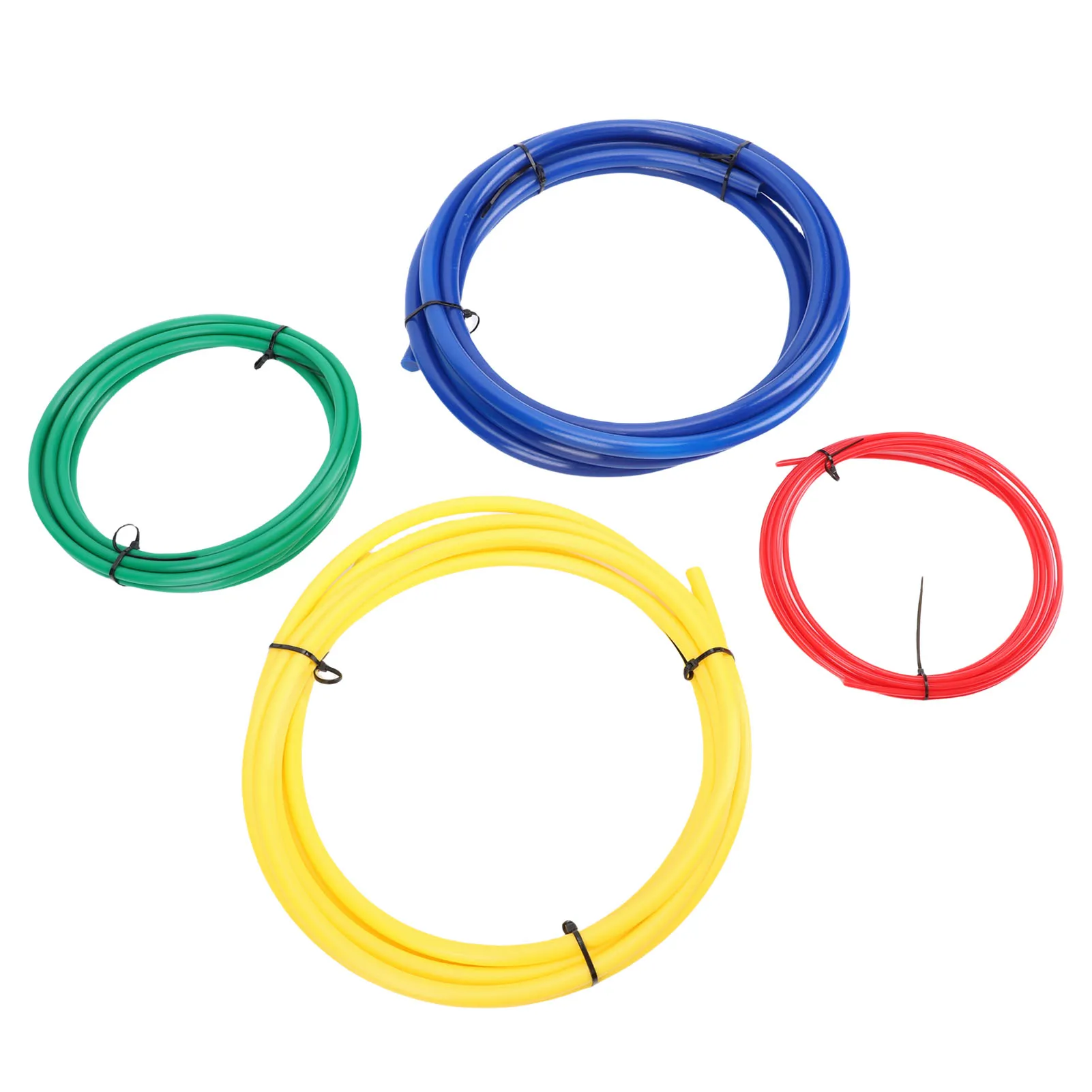 4 pezzi incorporati per tubi in rame, lunghezza 1,2 m, 1/4 pollici, 3/8 pollici, 1/2 pollici, 5/8 pollici, aria condizionata, tubo in rame, striscia di piegatura per HVAC