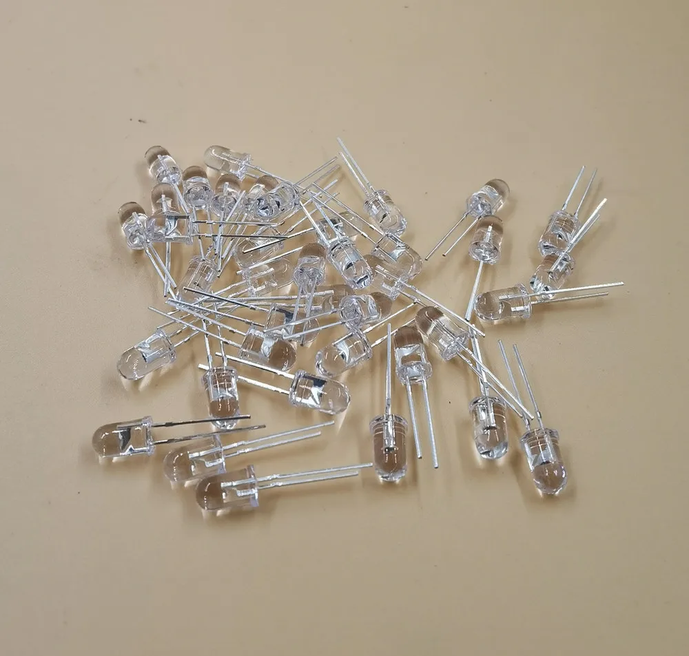 3 مللي متر 5 مللي متر IR LED صمام ثنائي باعث 850nm 940nm باعث استقبال الأشعة تحت الحمراء الارسال الترانزستور الضوئي الضوئي غير مرئية لتقوم بها بنفسك PCB