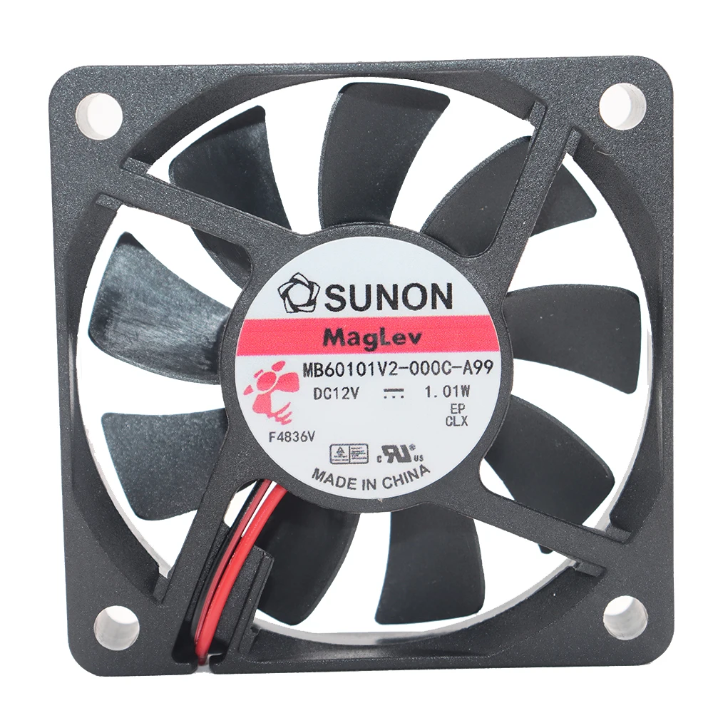 Newly built MB60101V2-000C-A99 6010 12V 1.01W 6CM silent magnetic levitation fan