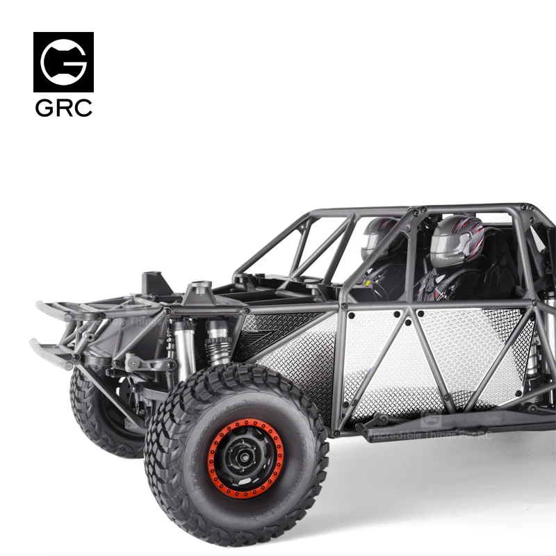 GRC Protective Plates on Both Sides Stainless Steel sheets of The Frame for Traxxas UDR #GAX0096S