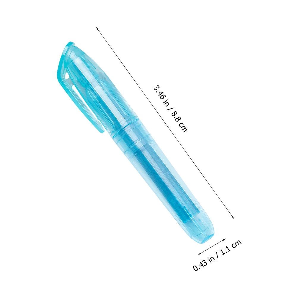 

6 Pcs Colored Markers Scrapbook Highlighting Pens Mini Highlighters Small Bible School Compact Marking Quick Dry