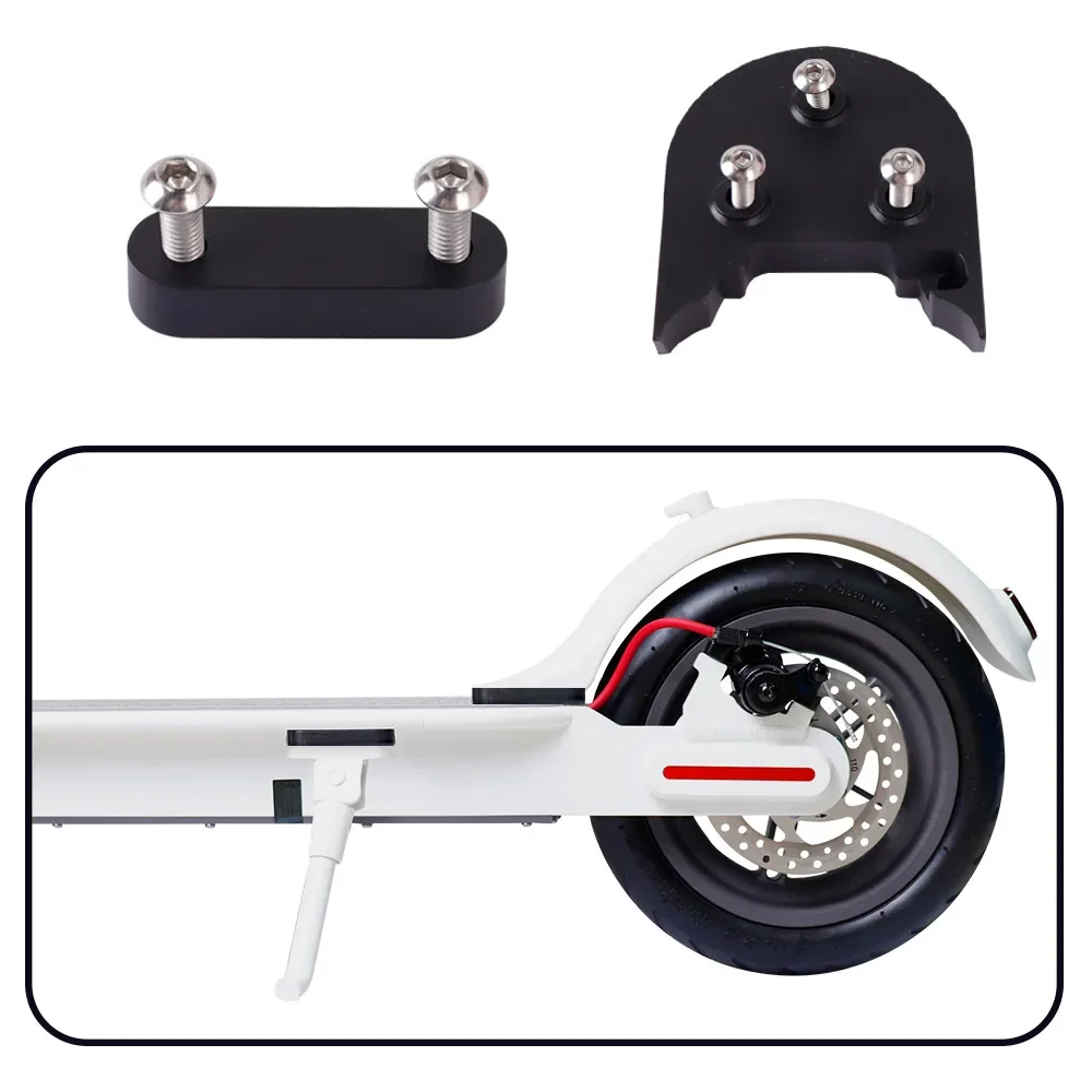 Upgrade 10 inch Rear Fender Wheel Foot Support Spacer Bracket Kit For Xiaomi M365/Pro/1S E-Scooter Mudguard Kickstand Accessorie