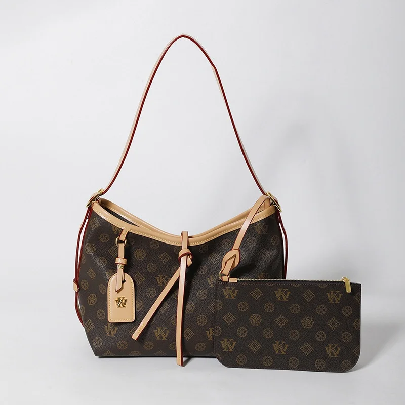 

Дизайнерская сумка через плечо в стиле ретро, винтажная квадратная сумка из текстурированной кожи, большая вместительная сумка-шоппер с логотипом