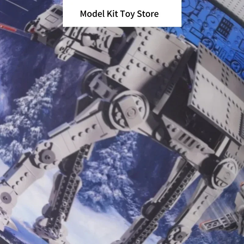 Building Blocks Bricks SciFi Quadruped Mecha Posable Heavy Combat Walker Model Christmas Hobby Toy for Family Decor Gift