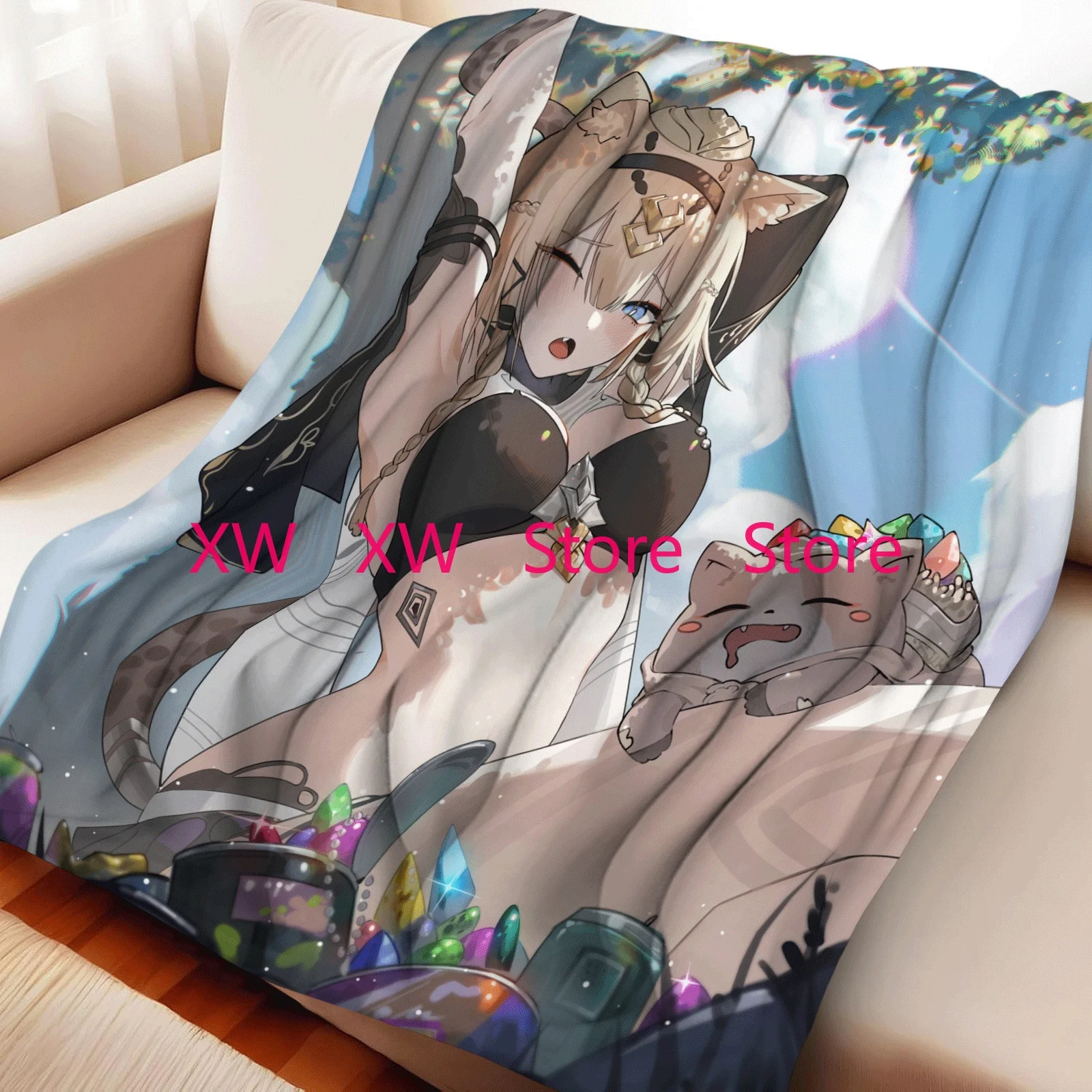 

Honkai Star Rail Pardofelis Blankets for Girlfriend Boyfriend Custom Blankets Flannel Blanket for Boyfriend Birthday Gift