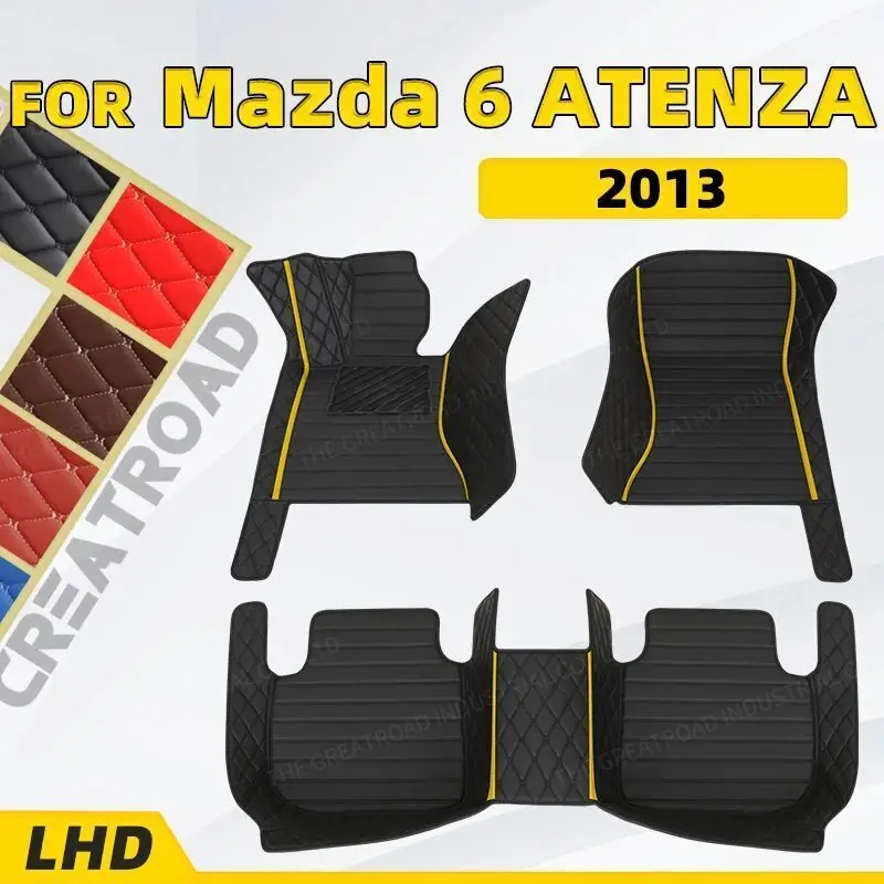 

Custom Car floor mats for Mazda 6 ATENZA 2013 auto foot Pads automobile carpet cover