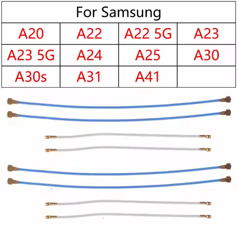 Signal Antenna Flex Cable For Samsung Galaxy A20 A22 A23 A24 A25 A30 A30s A31 A41 5G Signal Booster Network Cellular Connector