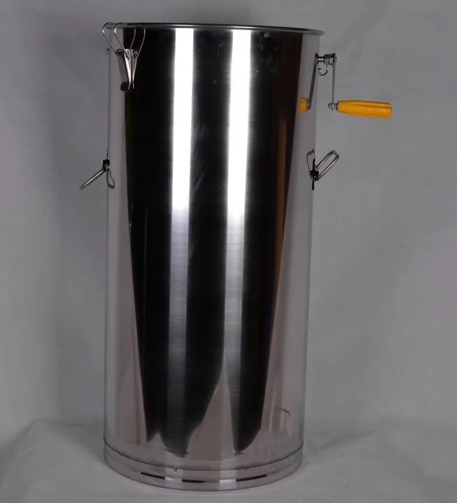 2 Frames Manual Honey Extractor New Encrypted Inner Frame Honey Shaking Machine
