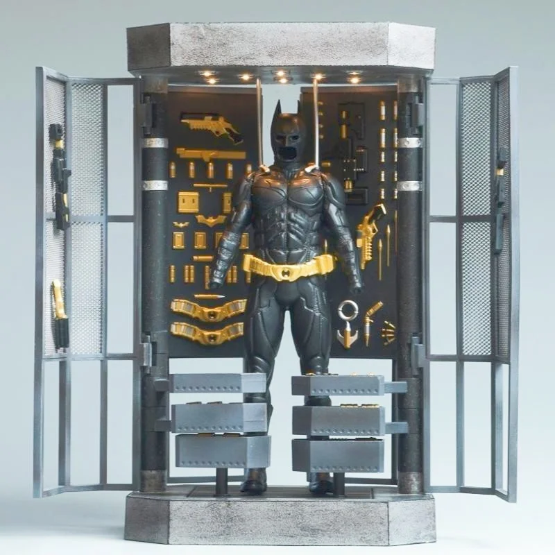 

Batman Begins Suit Christian Bale 1/12 Bell Batman Gnaku 2.0 Legacy Edition Pvc Action Figure Collectible Model Toy Gift