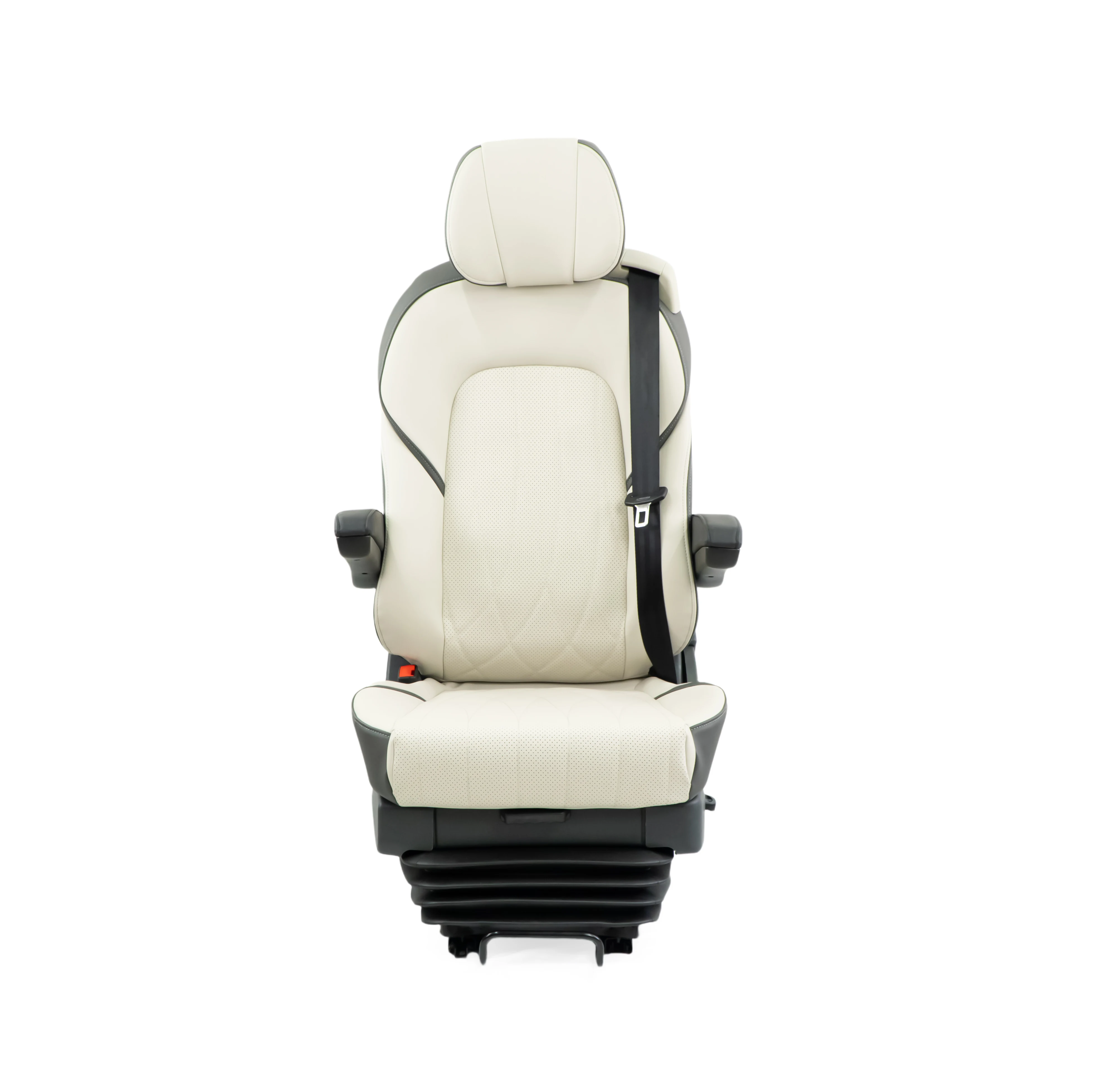 YSR RV Driver Seat 12V/24V Air Suspension With Ventilation Heating Massage Swivel Base For Motorhomes Caravans