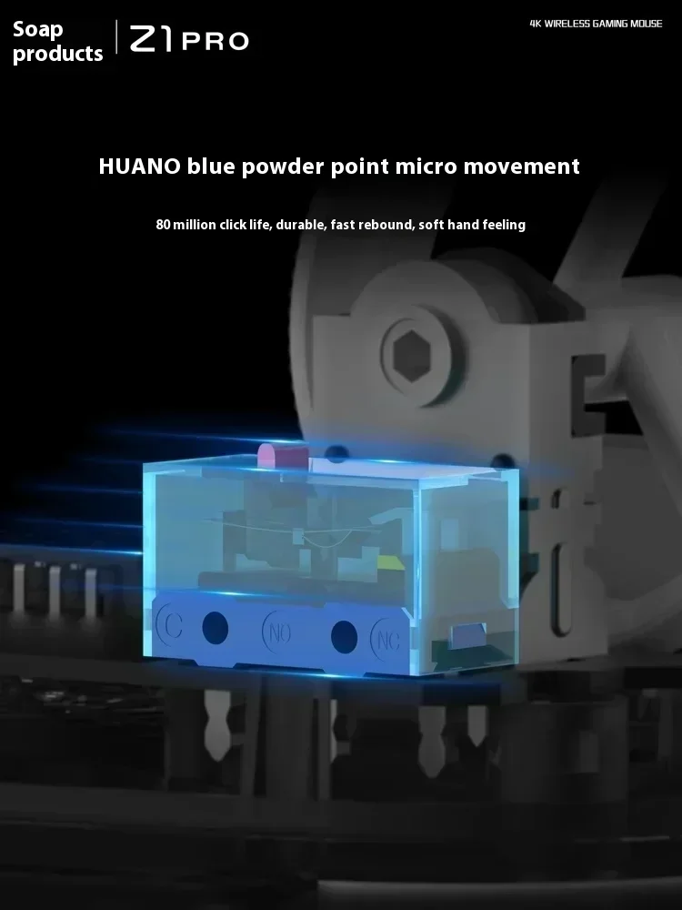 

Zaopin Z1 Pro MAX Mouse 4K PAW3395 Three Mode Bluetooth Wireless Gaming Mouse Lightweight Custom Mice Office PC Accessories Gift