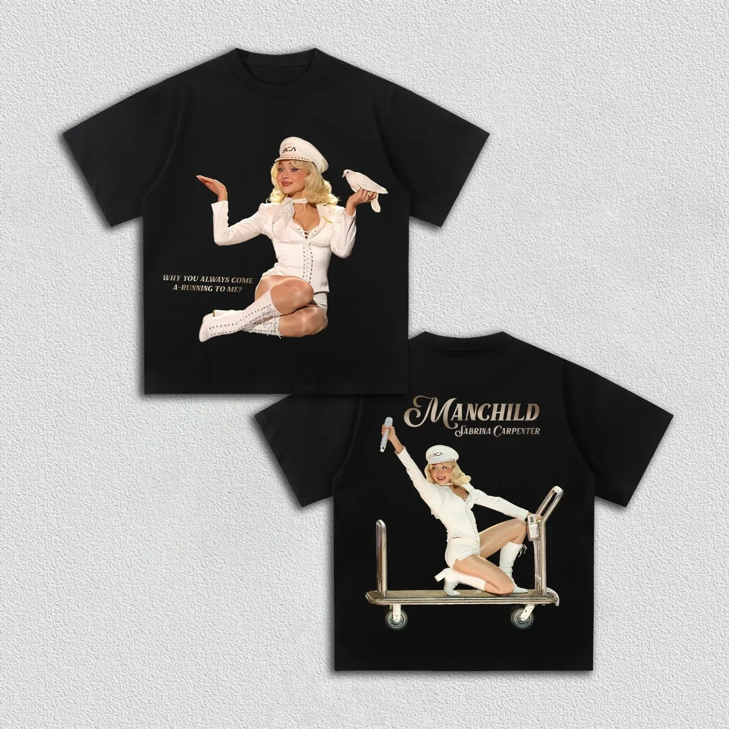 Sabrina Carpenter Coachella Pop Star Tour Graphic T Shirt 2026