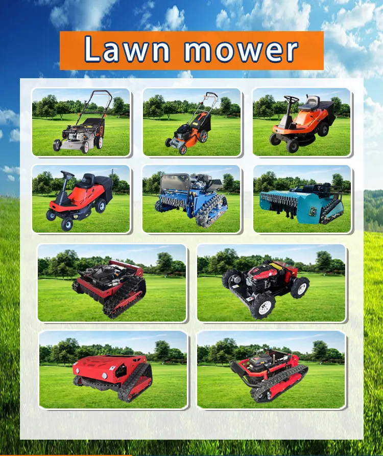 Wireless Garden Robot Rotary Wireless Lawn Mower Battery Powered Engine Robot