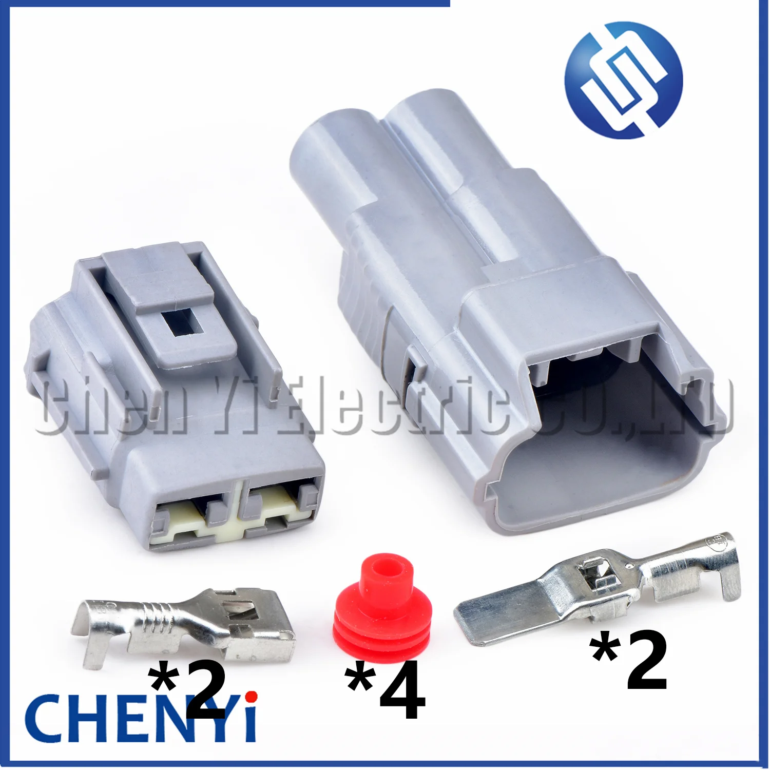 2 Pin Automotive waterproof connector Car electronic fan air-conditioning harness plug 6188-0096 6189-0172 For Toyota Honda