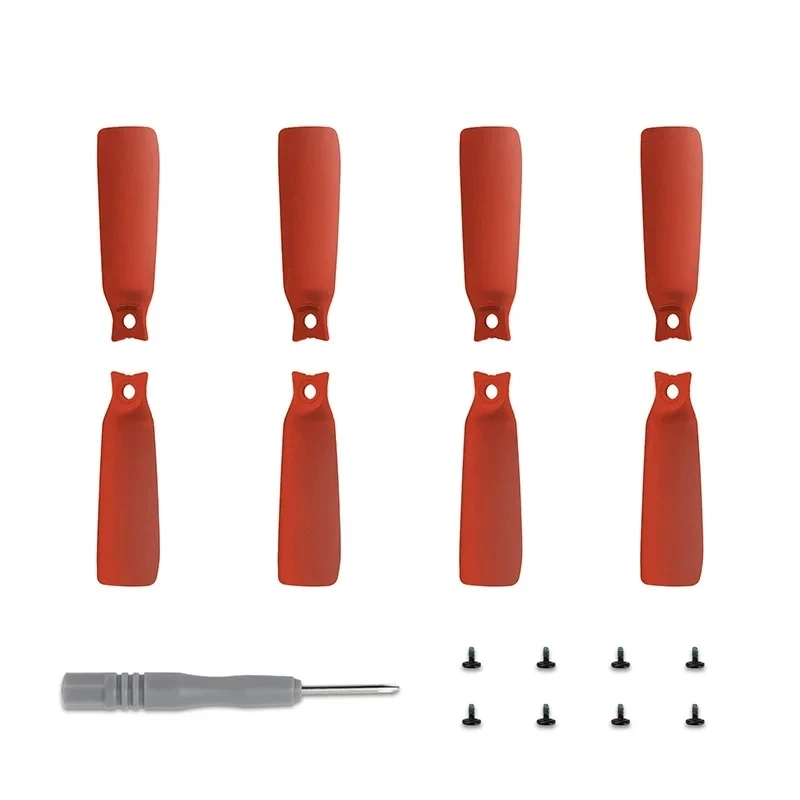 8pcs Propellers 4022F Blade Prop with Screws Tools Repair Replace Spare Parts for DJI Flip Drone Accessories