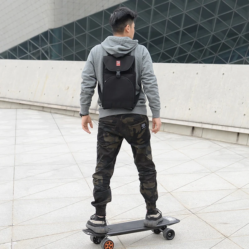 MACKAR POPULAR SIMPLE 80X24X7cm Electric Skateboard Backpack Double Shoulder Surfing Skateboard Backpack Adjustable Bag