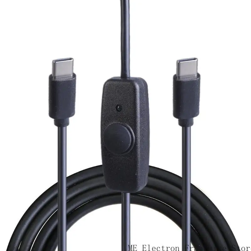 T5EA USB C Мужское до мужчин Кабель управления переключением кабель 20 Вт