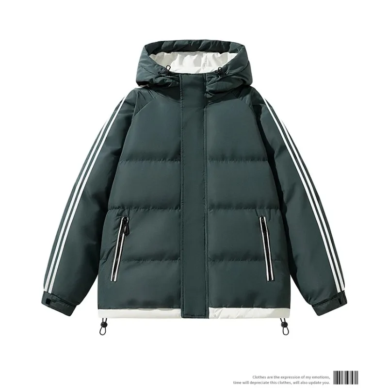 

Winter Outdoor Men's Cold proof Warm Sports and Leisure Thick Cotton Jacket Winter Comfortable Fashion Trend Versatile Jacket