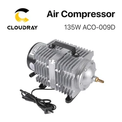 Cloudray 135W Air Compressor Electrical Magnetic Air Pump for CO2 Laser Engraving Cutting Machine ACO-009D