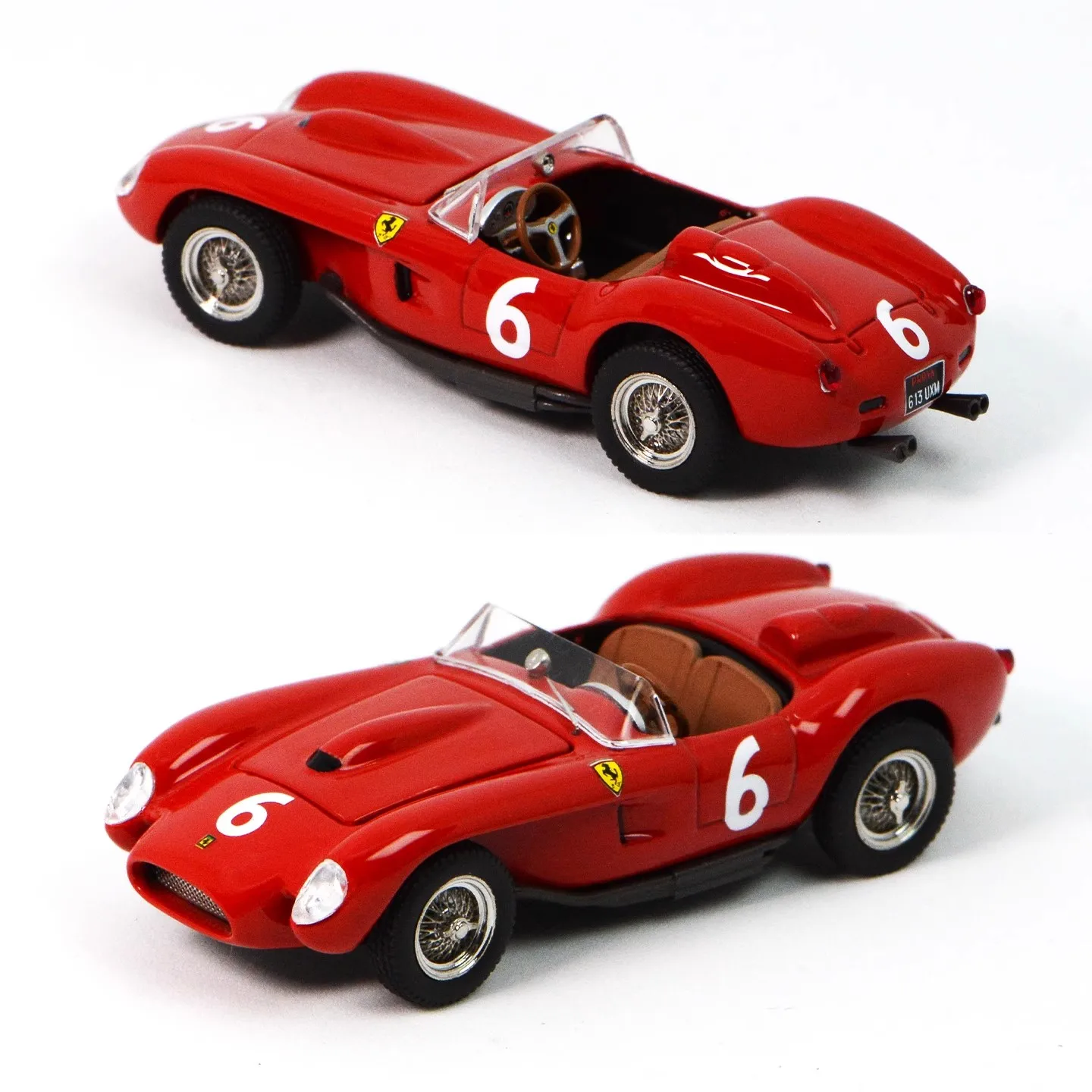 [พรีเซล] รถโมเดลโลหะผสม GFCC 1:64 250TR 250GT สีแดงแคลิฟอร์เนีย ฝากระโปรงเปิดได้