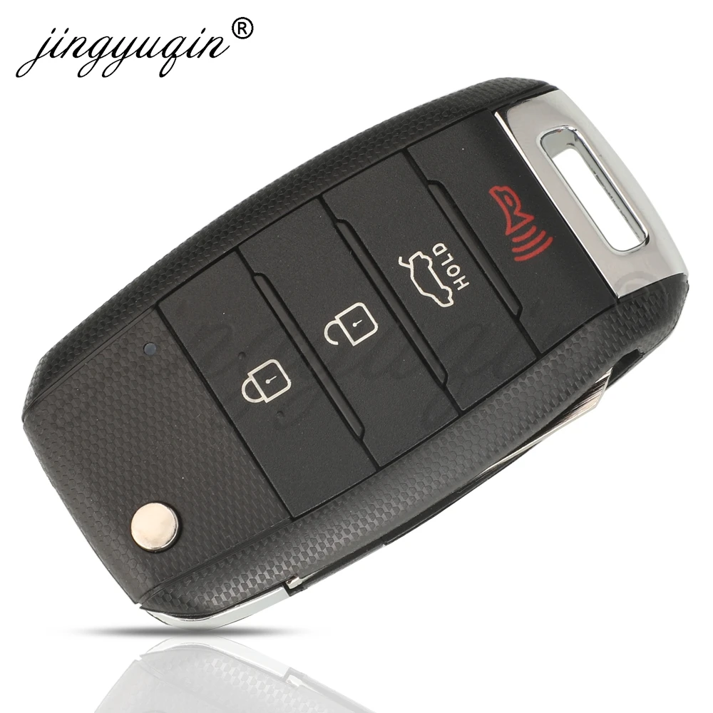 jingyuqin Remote Key 95430-A7200 OSLOKA-875T 433MHz 4D Chip for KIA Forte 2017 2018 2019 Flip Car Key Fob Control 95430-A7201