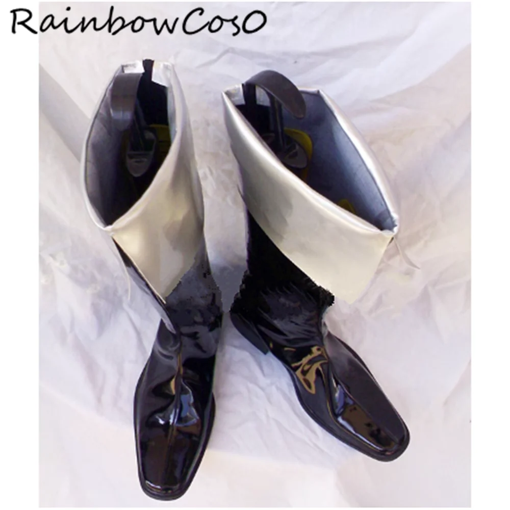 Alucard Castlevania Cosplay Shoes Boots Game Anime Party Halloween RainbowCos0 W5029