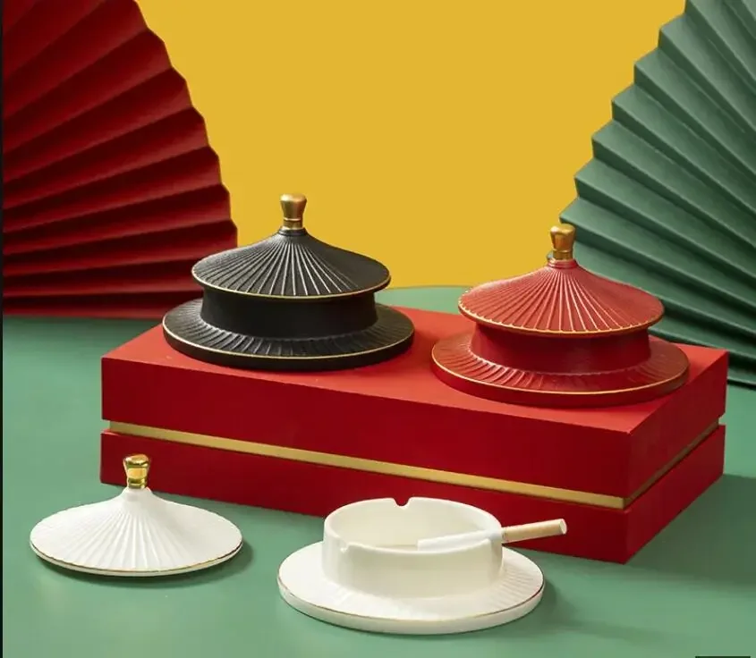 

Китайская древняя официальная пепельница в форме шляпы, анти-летая пепель для гостиной, керамическая пепельница для сигар, украшение, креативные инструменты для курения