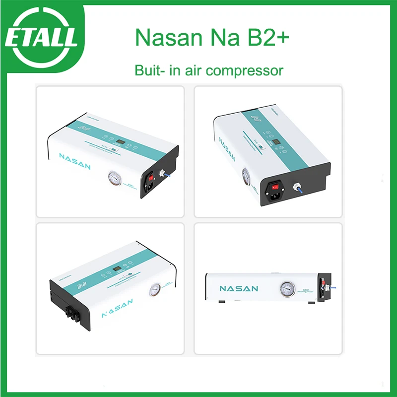 

NASAN B2+ Air Bubble Removing Machine B2 Plus OCA LCD Screen Debubbler machine glass Bubble Remover Screen Reurbish Repair Tools