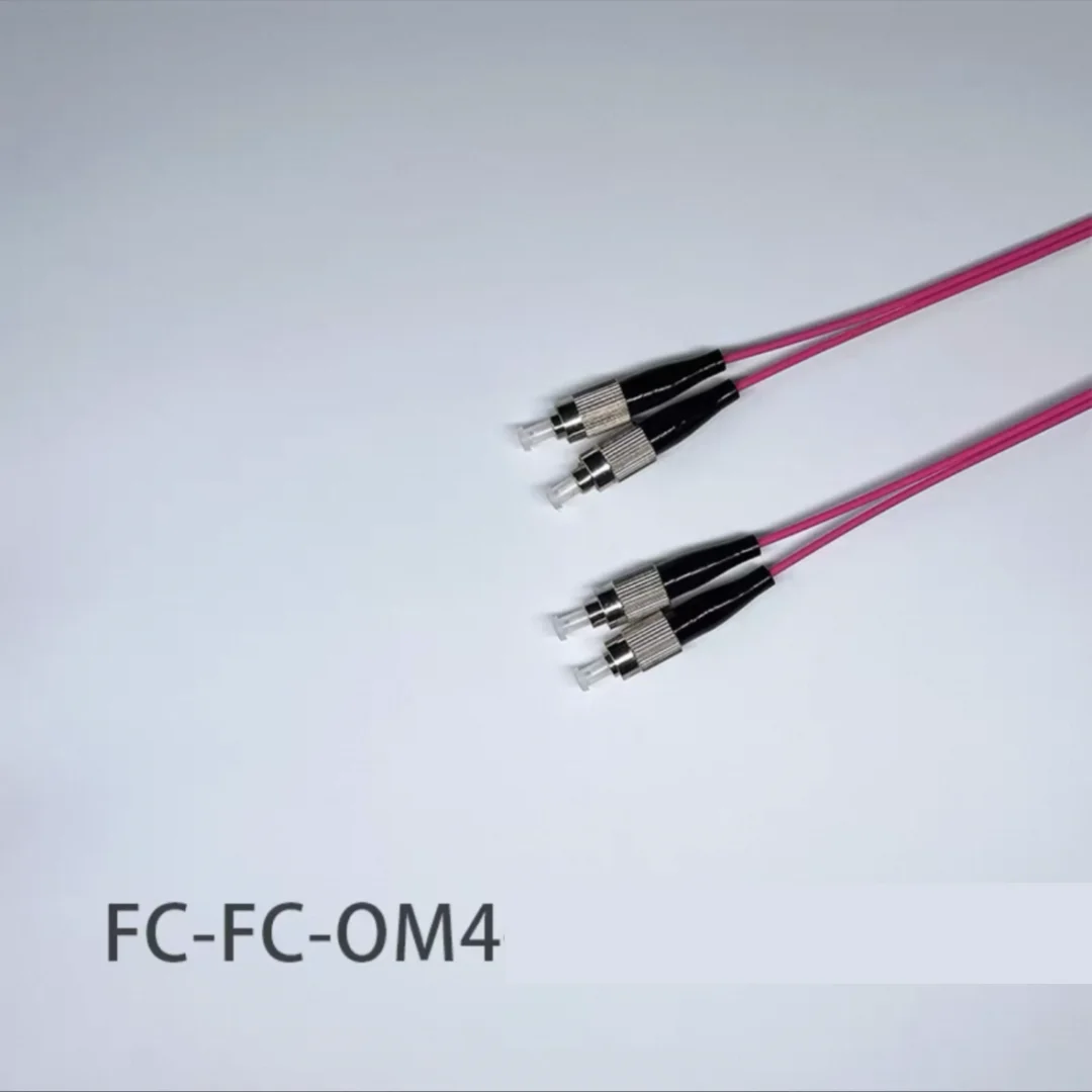 волоконный патч-корд FC-FC OM4 дуплекс 20 м 30 м 100 м FC DX Многомодовый кабель 1 м2 м3 м5 м7 м10 м оптоволоконная перемычка бесплатная доставка ELINK