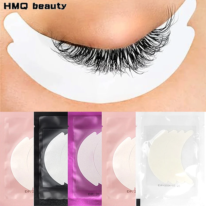 50/20/10pairs Eye Patches Eyelash Extension Paper Stickers Under Eye Pads Hydrogel Patches For Extension Makeup Supplies