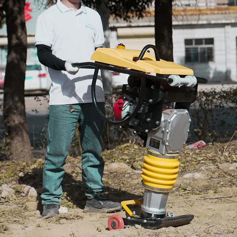 

HCR110B mikasa Moveable Tamping Rammer Petrol Type Jumping Rammer with Wheel