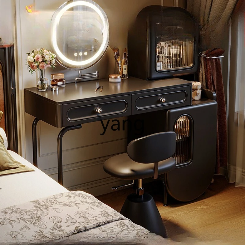 

LMM solid wood dresser locker integrated small apartment bedroom dressing table