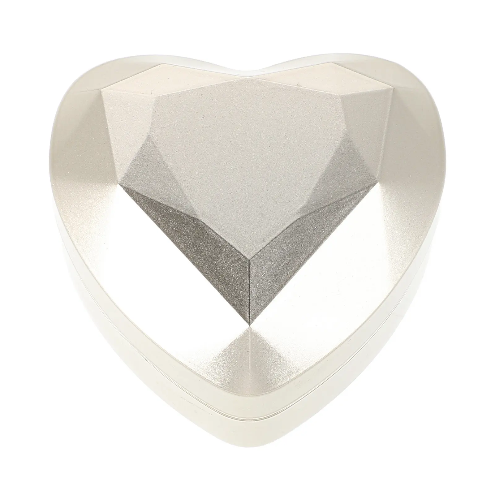 

Heart Shaped LED Jewelry Box Elegant Display Case for Rings Earrings Pendants Wedding Proposal Anniversary Gift