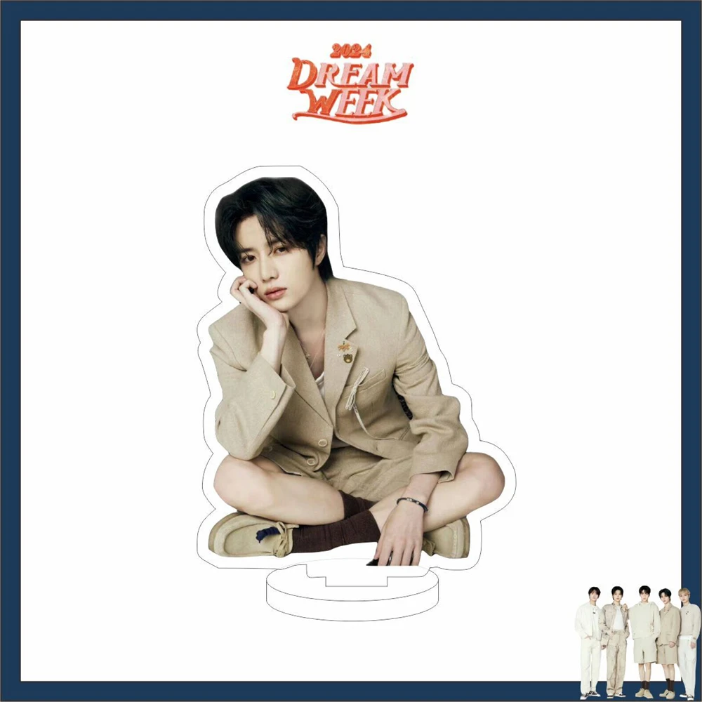 KPOP Standee SOOBIN TAENYUN 2024 Dream Week supporto in acrilico figura HUENINGKAI YEONJUN BEOMGYU ornamenti da tavolo su due lati regalo Fan