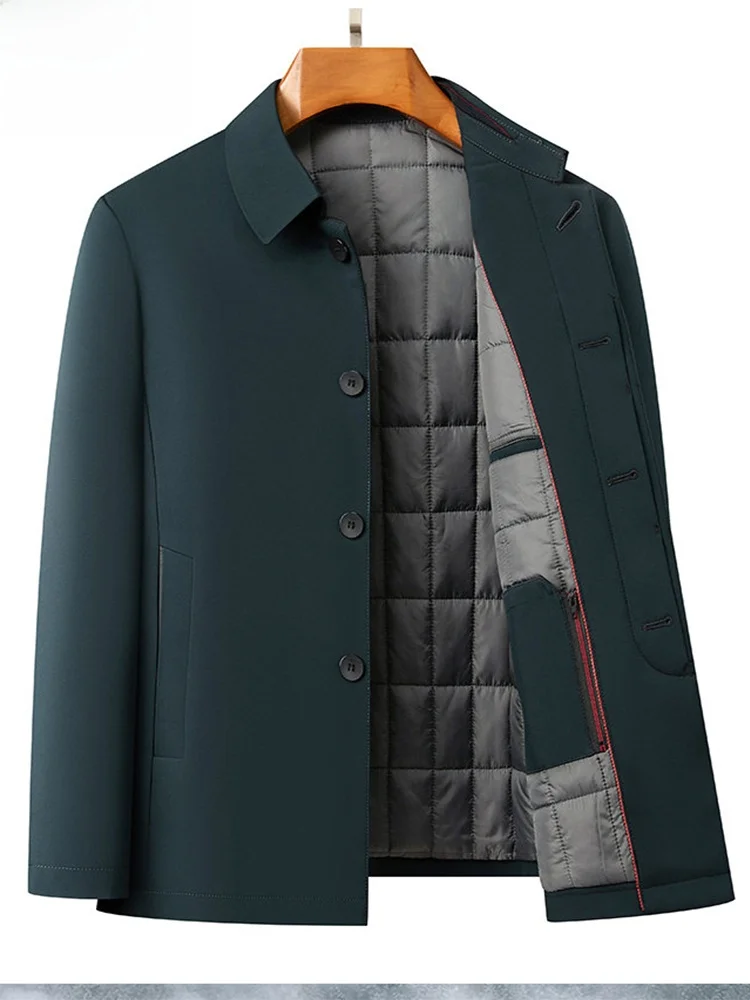 

Утепленная хлопковая куртка TUCANO, осень-зима 2025, новая коллекция, повседневная, с воротником-стойкой, для мужчин среднего и старшего возраста