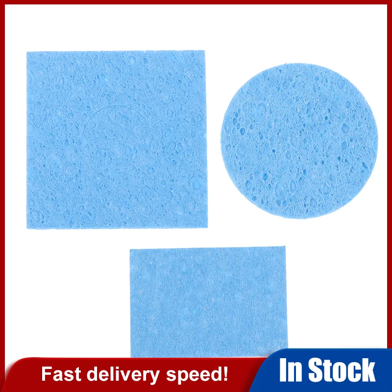 High Quality 10Pcs/lot Soldering Sponge For BGA Soldering Iron Tip Cleaning Welding Head Cleaner Tools