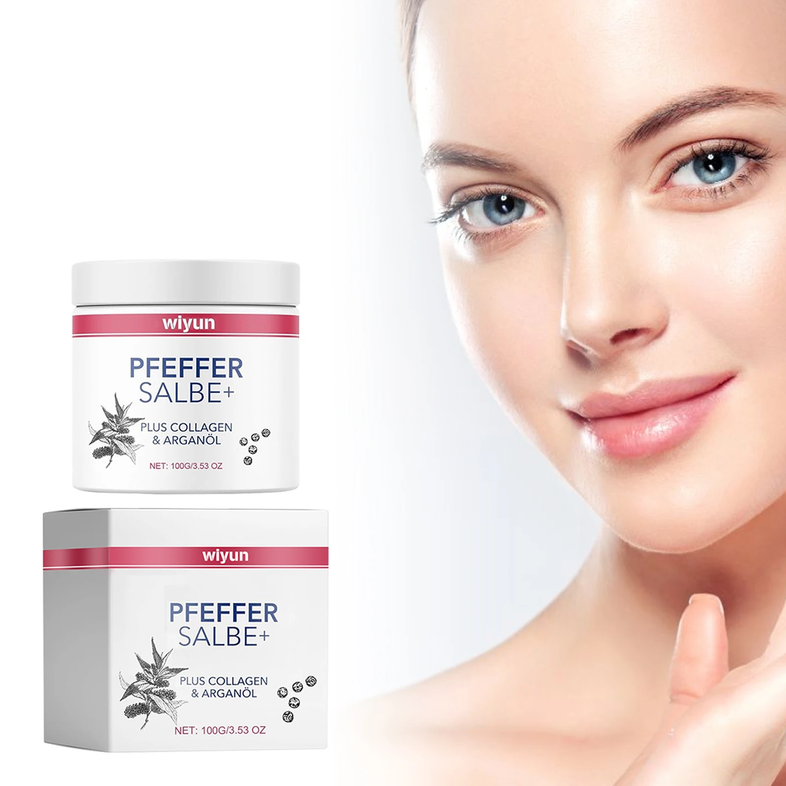Wiyun كريم الفلفل ترطيب مرونة البشرة تعزيز إزالة العناية بالبشرة الخام مكافحة ترهل زيت الأركان كريم إزالة التجاعيد #1
