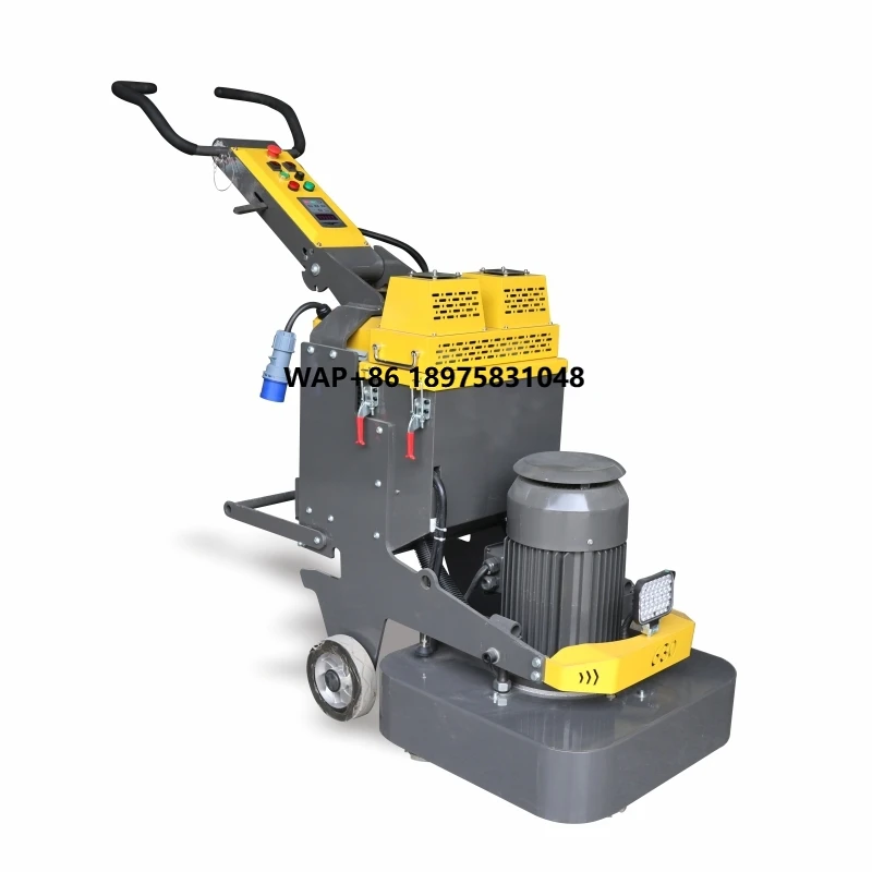 15 kW 380 V Professional Manufacturer High Efficiency Diamond Road Machinery Concrete Polisher Floor Grinder