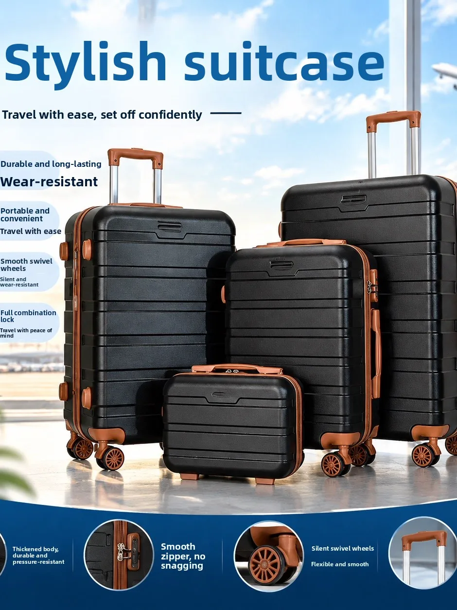 thickened-durable-luggage-suitcase-large-capacity-travel-bag-anti-drop-carry-on-password-lock-fashionable-casual-leisure-bag