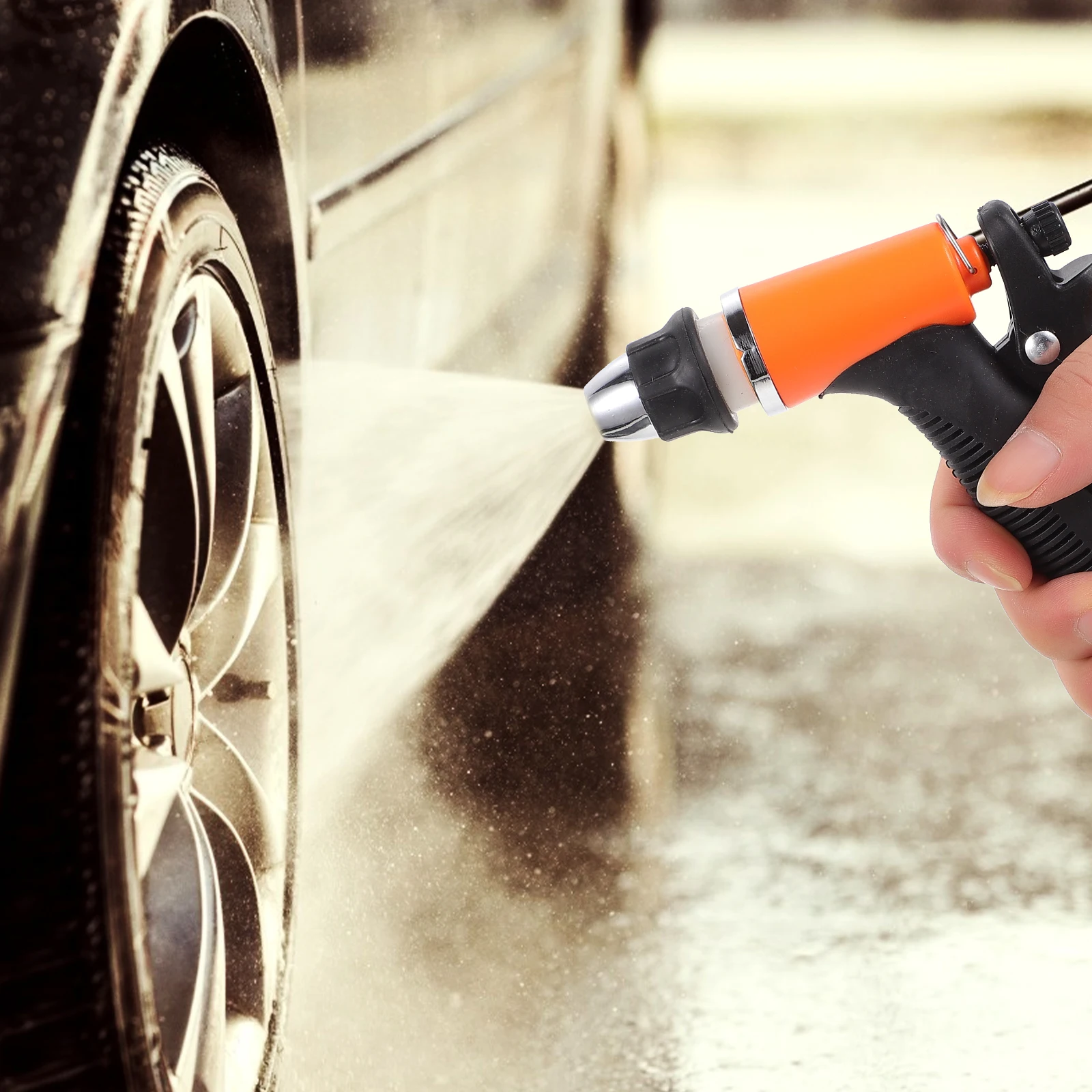 

High Pressure Car Washer Pump Electric Cleaning Tool Compact Size Long Life Powerful Wash Supplies Garden Hose Vehicle Cleaner